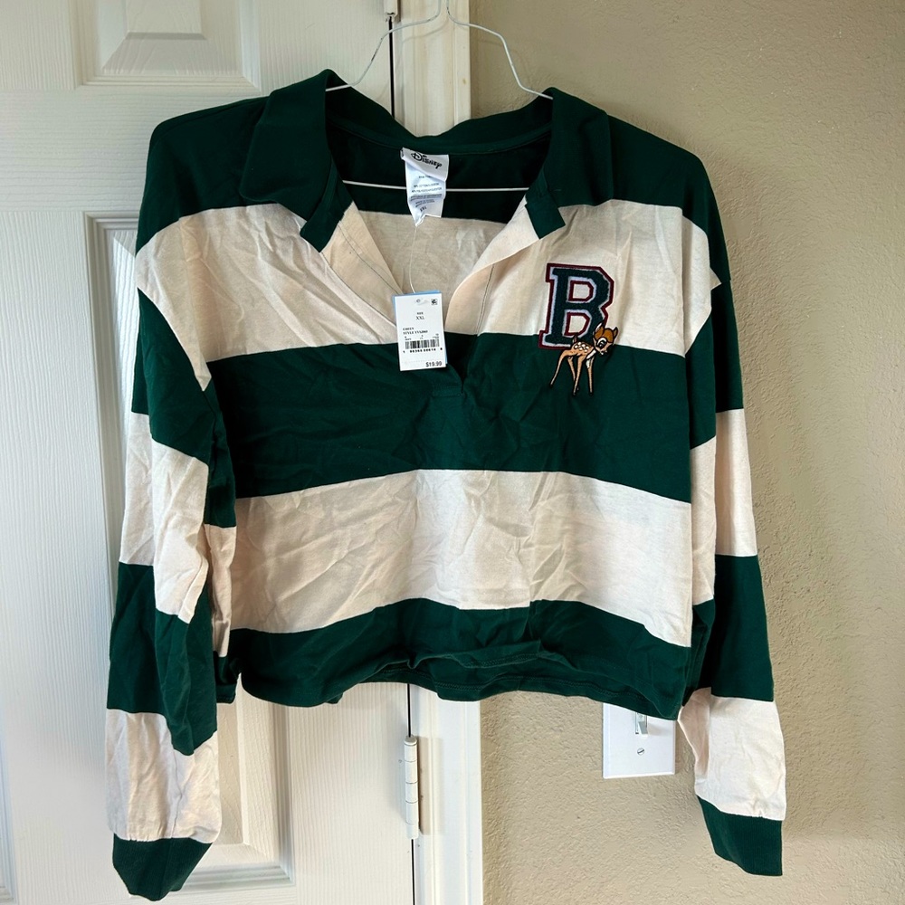 Long sleeve Bambi Crop-top